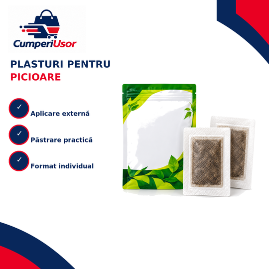 Plasturi pentru picioare Kinoki – CumperiUsor