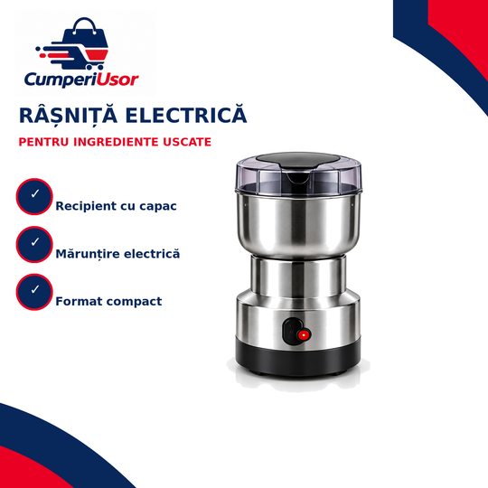Râșniță electrică pentru ingrediente uscate – CumperiUsor