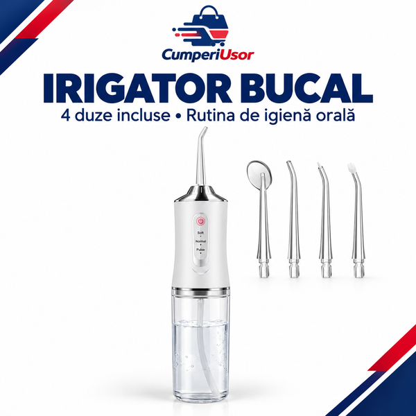 Irigator bucal cu 4 duze